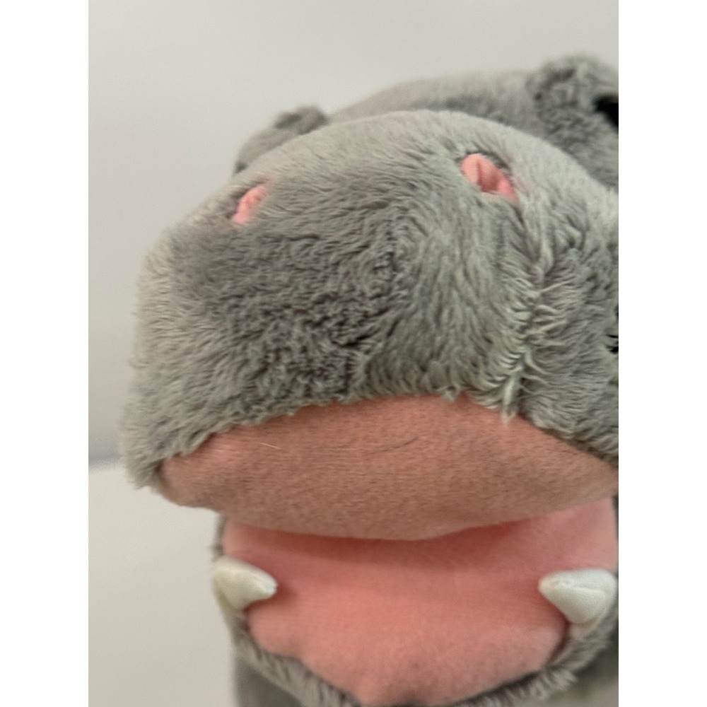 Build-A-Bear Workshop Hippo Grey Plush Stuffed Animal 2021 Edition 026918 14in - Picture 7 of 8